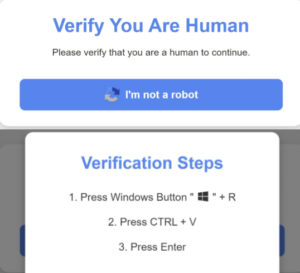 verify human scam